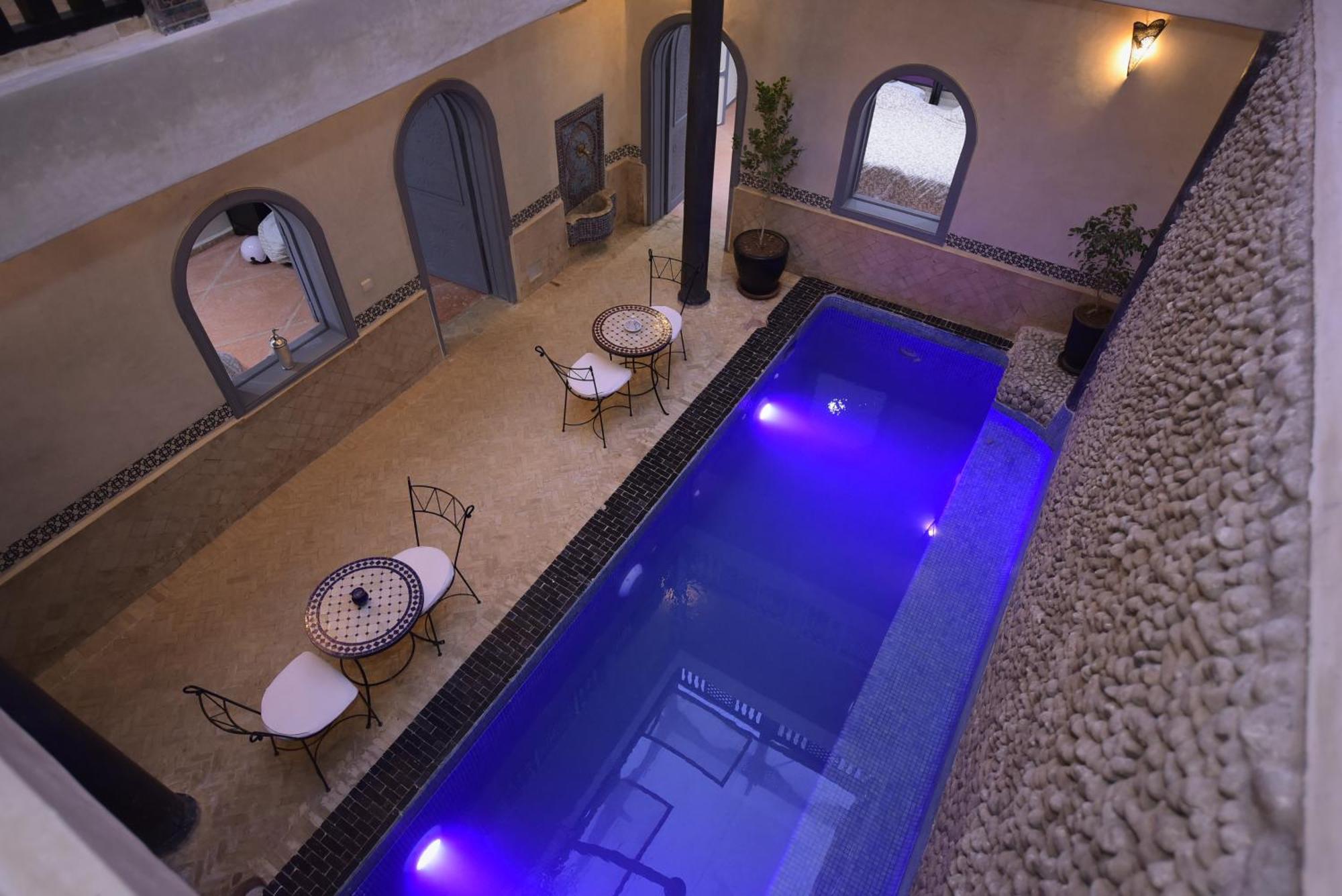 "Kasbah De Jade", Maison D'Hotes Avec Piscine Chauffee, Jacuzzi, Service Hotelier, Exclusivite Possible ! Marrakesh Exterior foto
